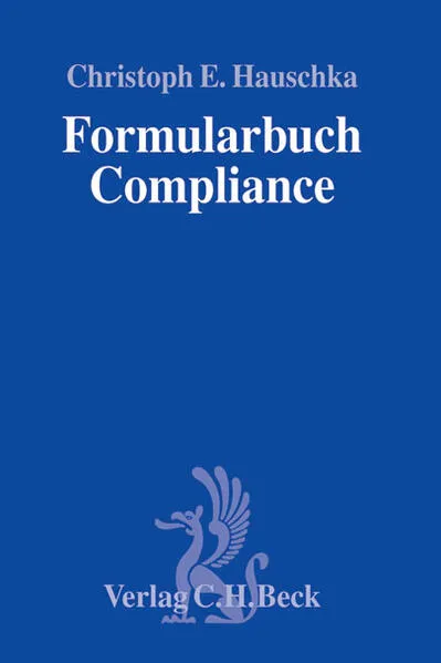 Cover: Formularbuch Compliance
