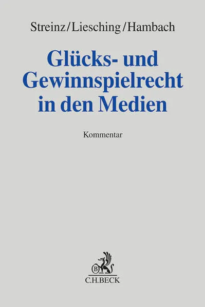 Cover: Glücks- und Gewinnspielrecht in den Medien