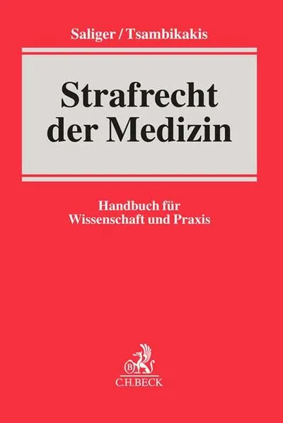 Cover: Strafrecht der Medizin