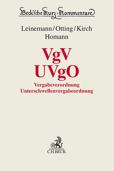 Cover: VgV - UVgO