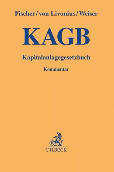 Cover: Kapitalanlagegesetzbuch