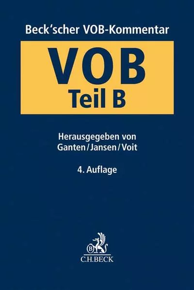 Cover: Beck'scher VOB-Kommentar / Beck'scher VOB-Kommentar VOB Teil B