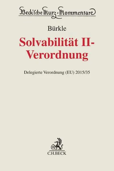 Cover: Solvabilität II-Verordnung