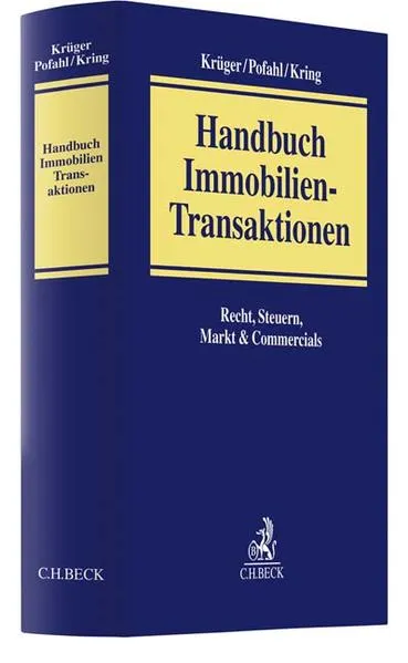 Cover: Handbuch Immobilien-Transaktionen