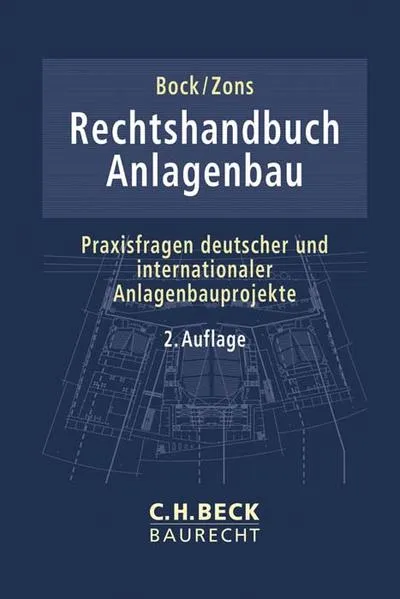 Cover: Rechtshandbuch Anlagenbau
