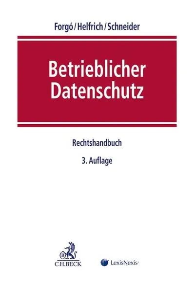 Cover: Betrieblicher Datenschutz