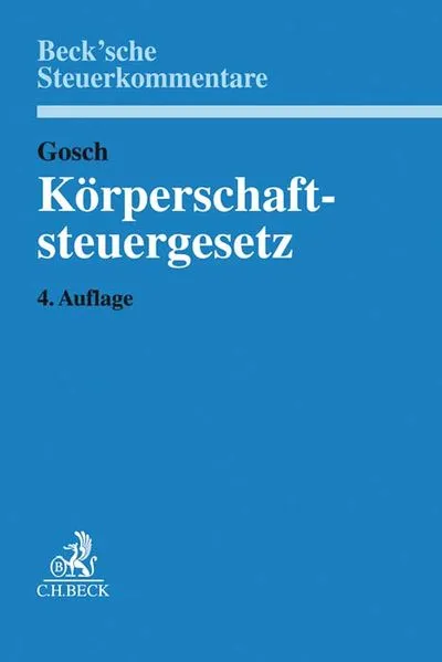 Cover: Körperschaftsteuergesetz. KStG