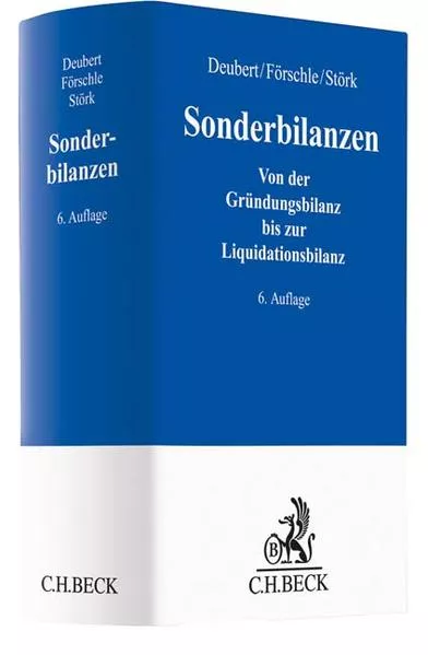 Cover: Sonderbilanzen