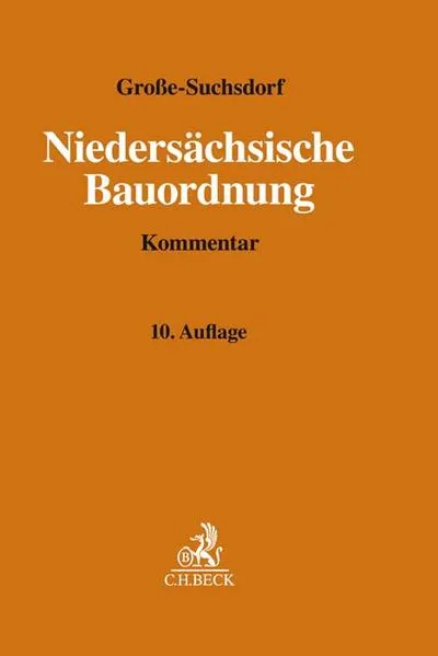 Cover: Niedersächsische Bauordnung