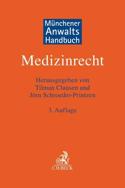 Cover: Münchener Anwaltshandbuch Medizinrecht