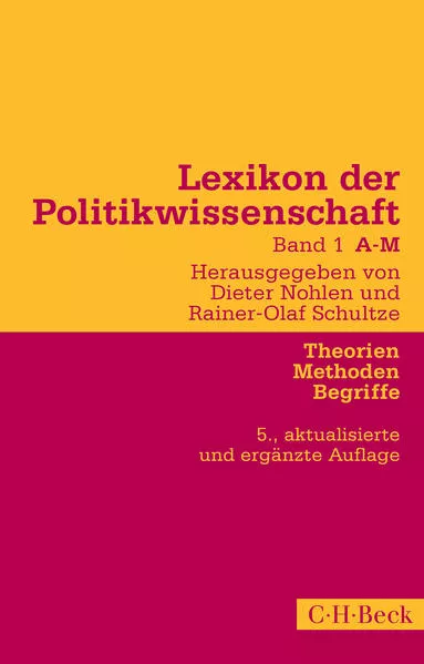 Cover: Lexikon der Politikwissenschaft Bd. 1: A-M