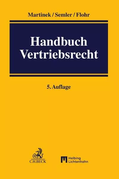 Cover: Handbuch Vertriebsrecht