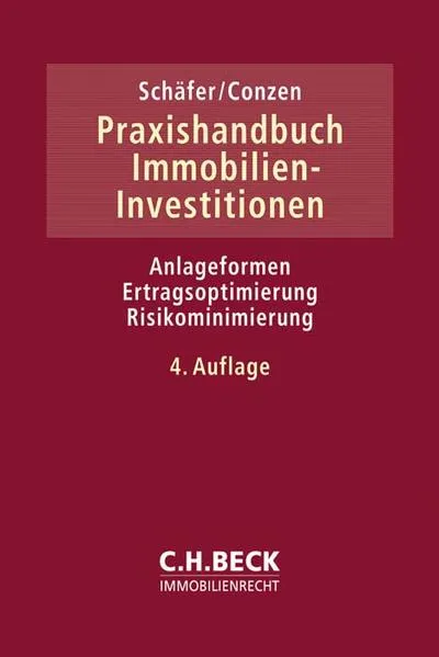 Cover: Praxishandbuch Immobilien-Investitionen