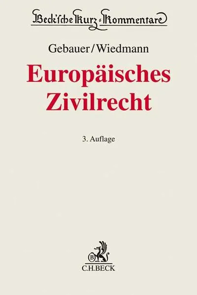 Cover: Europäisches Zivilrecht