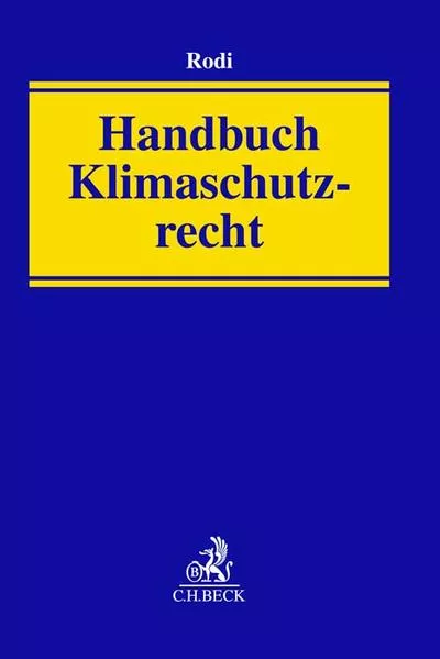 Cover: Handbuch Klimaschutzrecht