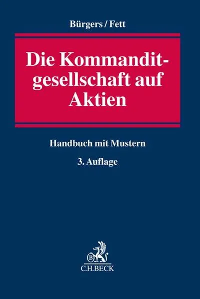 Cover: Die Kommanditgesellschaft auf Aktien