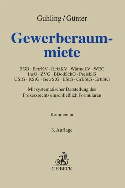 Cover: Gewerberaummiete