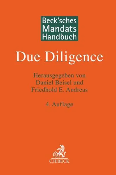 Cover: Beck'sches Mandatshandbuch Due Diligence