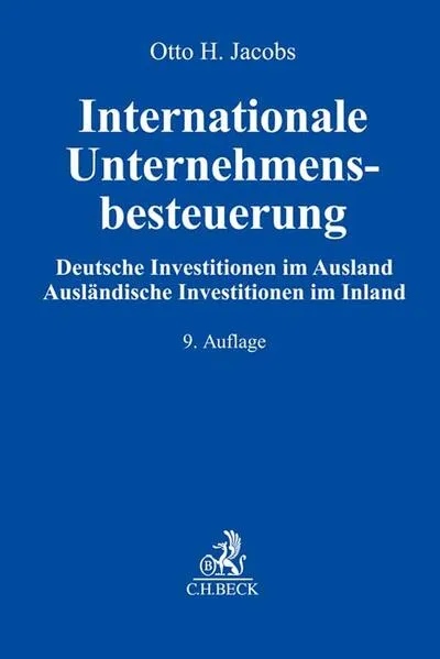 Cover: Internationale Unternehmensbesteuerung