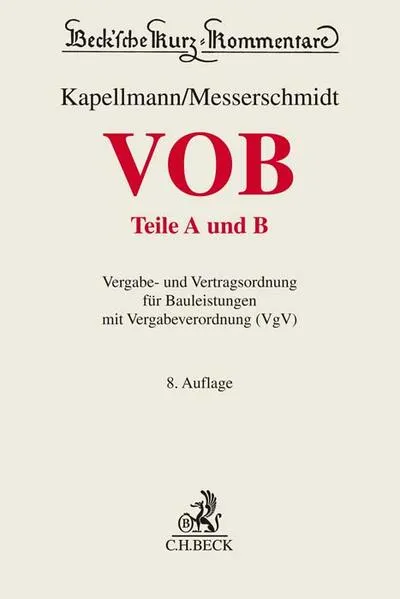Cover: VOB Teile A und B