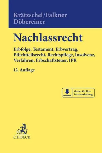 Cover: Nachlassrecht