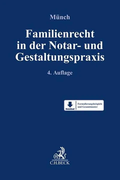 Cover: Familienrecht in der Notar- und Gestaltungspraxis
