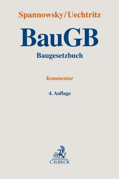 Cover: Baugesetzbuch