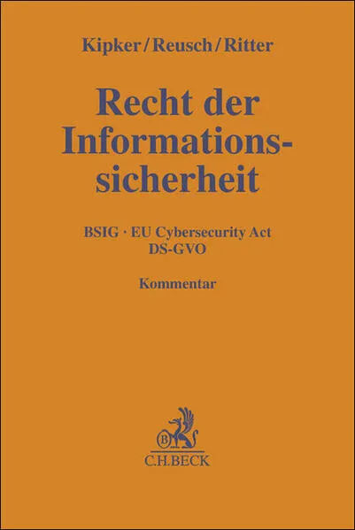 Cover: Recht der Informationssicherheit
