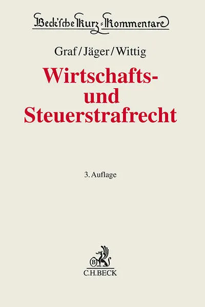 Cover: Wirtschafts- und Steuerstrafrecht