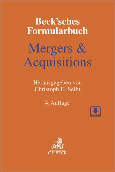 Cover: Beck'sches Formularbuch Mergers & Acquisitions