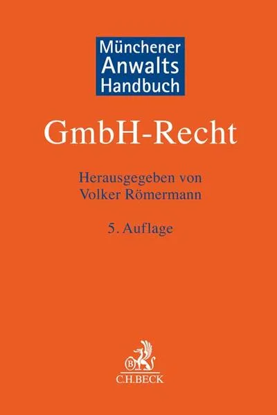 Cover: Münchener Anwaltshandbuch GmbH-Recht