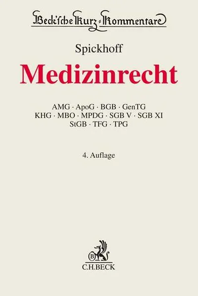 Cover: Medizinrecht