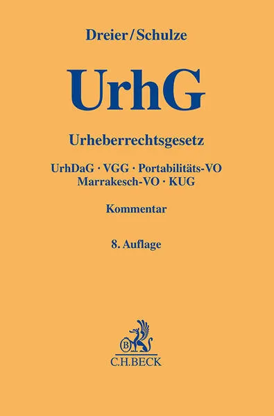 Cover: Urheberrechtsgesetz