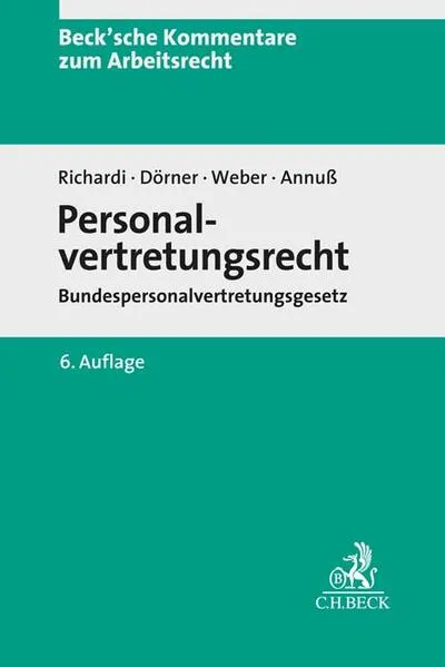 Cover: Personalvertretungsrecht
