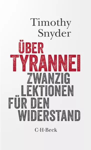 Cover: Über Tyrannei