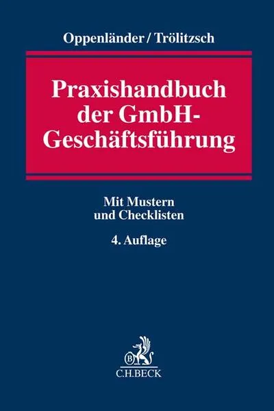 Cover: Praxishandbuch der GmbH-Geschäftsführung