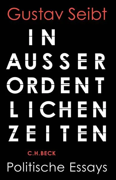 Cover: In außerordentlichen Zeiten