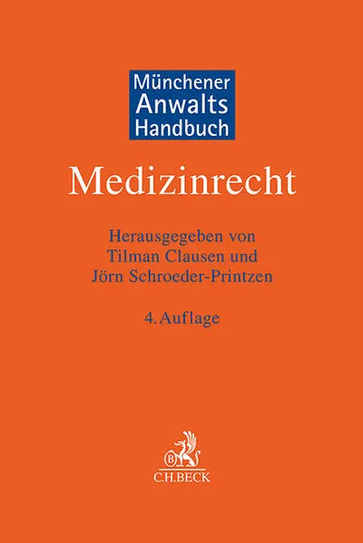 Cover: Münchener Anwaltshandbuch Medizinrecht