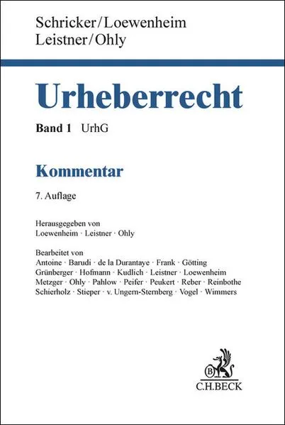 Cover: Urheberrecht