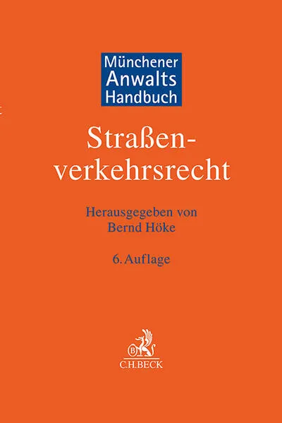 Cover: Münchener Anwaltshandbuch Straßenverkehrsrecht