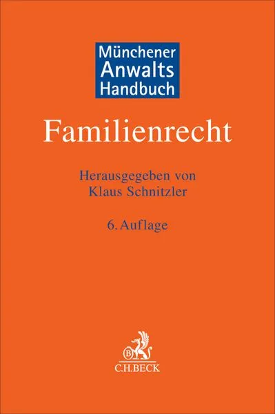 Cover: Münchener Anwaltshandbuch Familienrecht