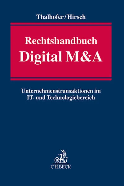Cover: Rechtshandbuch Digital M&A