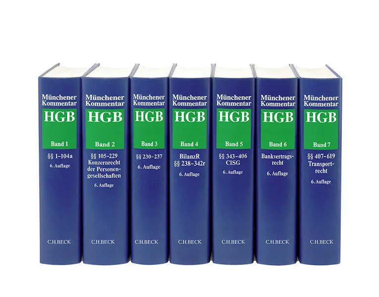 Cover: Münchener Kommentar zum Handelsgesetzbuch Gesamtwerk. HGB