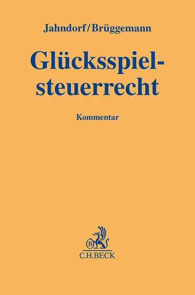 Cover: Glücksspielsteuerrecht