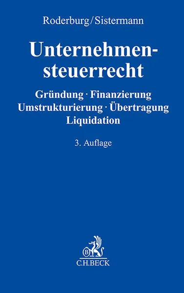Cover: Unternehmensteuerrecht