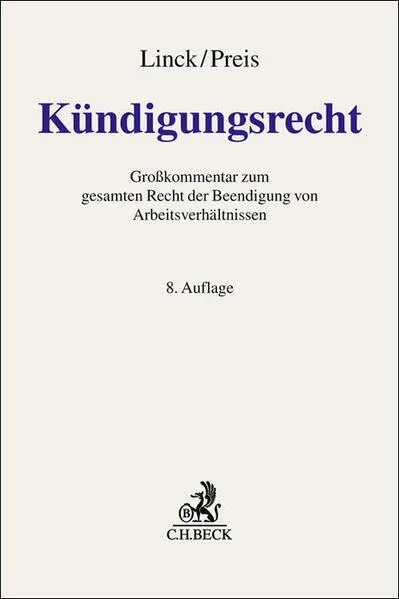 Cover: Kündigungsrecht