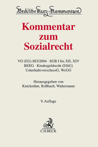 Cover: Kommentar zum Sozialrecht