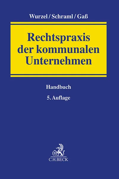 Cover: Rechtspraxis der kommunalen Unternehmen