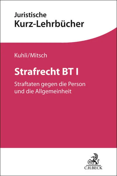 Cover: Strafrecht BT 1