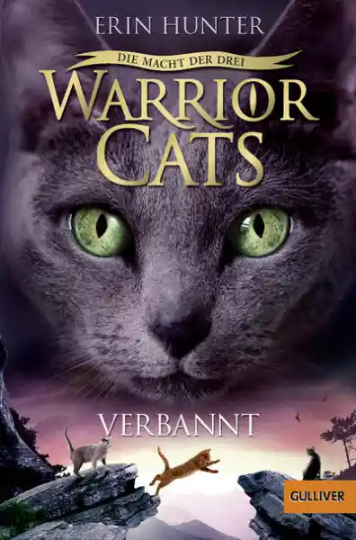 Cover: Warrior Cats - Die Macht der Drei. Verbannt